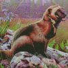 Aesthetic Wolverine Animal diamond paintings