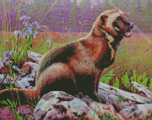 Aesthetic Wolverine Animal diamond paintings