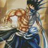 Kenpachi Bleach diamond painting