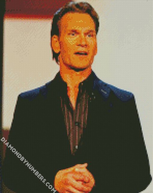 The Actor Patrick Swayze Diamond Painting