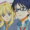 Your Lie In April manga diamond painting