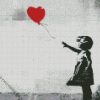 Balloon Girl Banksy diamond painting