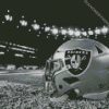 Las Vegas Raiders Helmet Diamond painting
