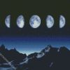 Aesthetic Moon Phases diamond painting