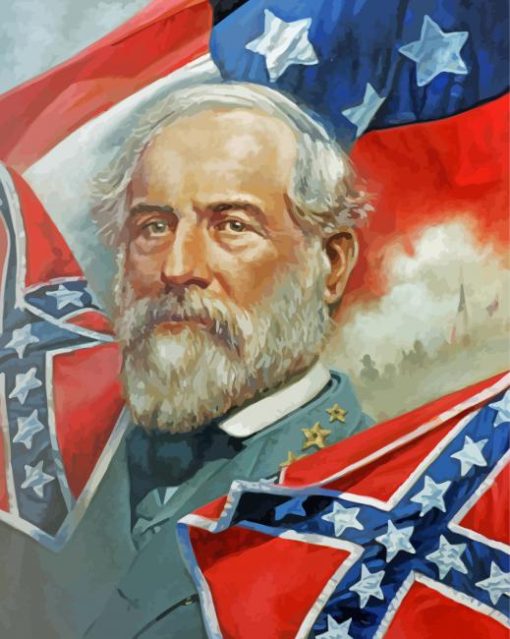 Aesthetic Robert Edward Lee Diamond Painting