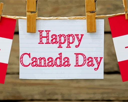 Happy Canada Day diamond paintings