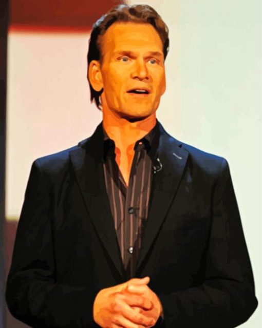 The Actor Patrick Swayze Diamond Painting