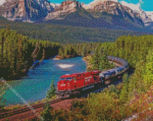 Cp Rail Landscape diamond paintings