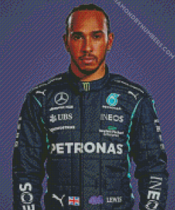 Lewis Hamilton diamond paintings
