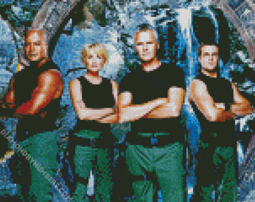 Stargate Characters Diamond painting