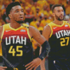 Utah Jazz Basketball Players diamond paintings