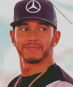 Lewis Hamilton diamond paintings