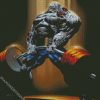 Aesthetic Powerlifting Paint by Numbers