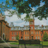 Aesthetic West Virginia University diamond painting