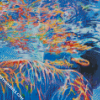 Man Underwater Paint by Numbers