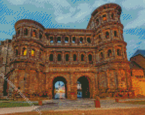 Porta Nigra Trier Germany Diamond painting
