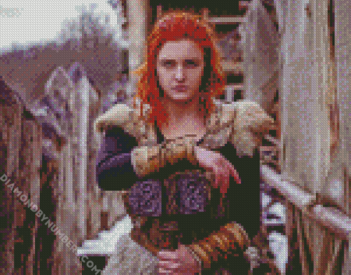 Redhead Viking Woman diamond paintings