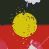 Aboriginal Flag Art diamond painting