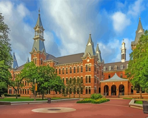 Baylor University diamond painting
