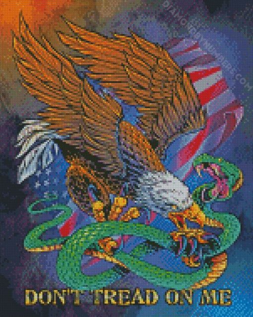 Dont Tread on me diamond painting