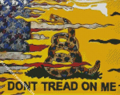 Dont Tread On Me Diamond painting