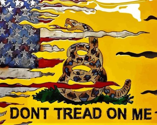 Dont Tread On Me Diamond painting