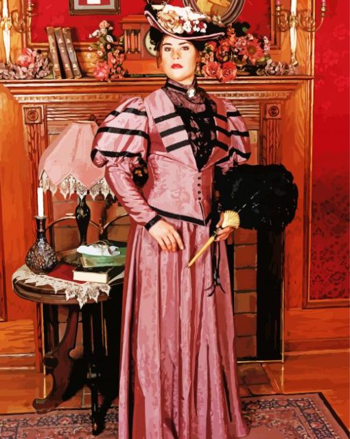 Gibson Girl diamond paintings