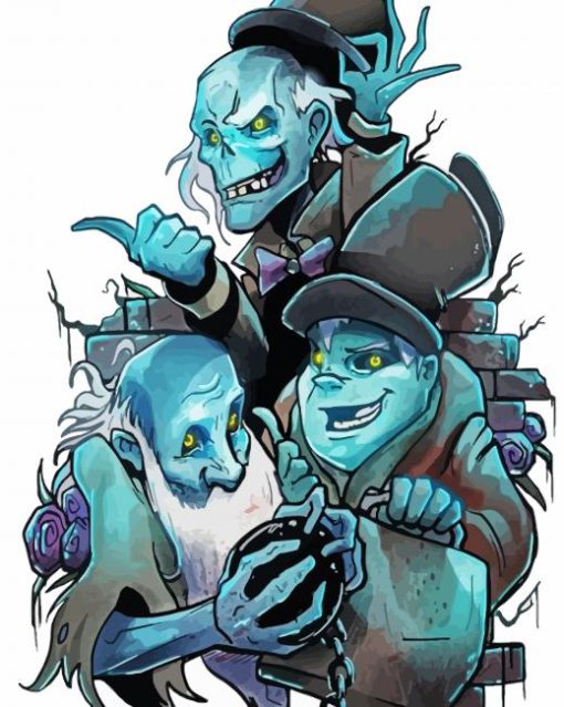 Hitchhiking Ghosts Art diamond paintings