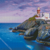 Ireland Baileys Lighthouse diamond painting