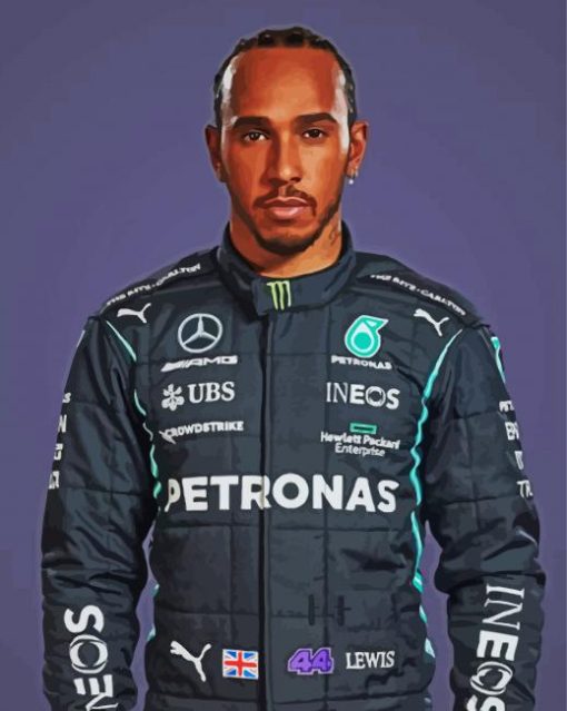 Lewis Hamilton diamond paintings