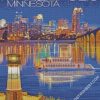 Minneapolis Spoonbridge Poster Diamond Painting