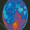 Psychedelic Moon diamond painting