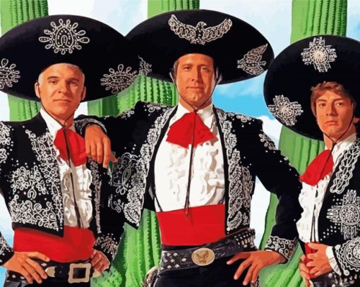 The Three Amigos Movie diamond painting