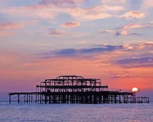West Pier Brighton diamond paintings