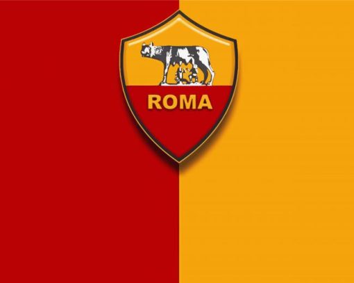 Roma Football Emblem diamond paintings