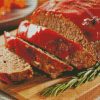 meatloaf dish diamond painting