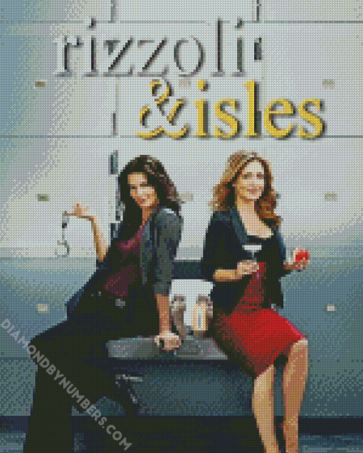 Rizzoli And Isles Tv Show diamond painting