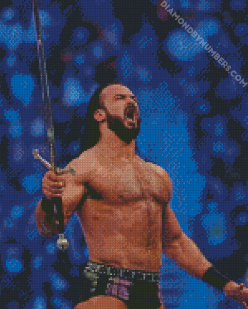 Drew McIntyre Diamond Painting