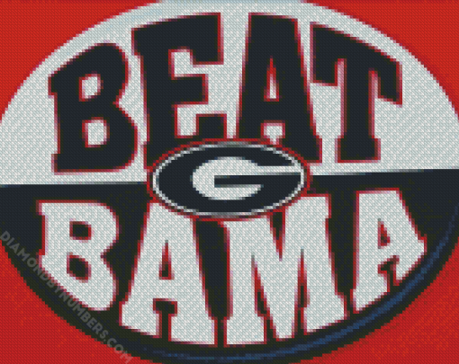 Go Dawgs Illustration diamond paintings