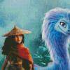 Raya And The Last Dragon Animation Diamond Painting