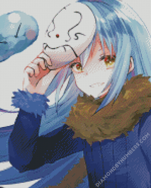 Aesthetic Rimuru Tempest diamond paintings Aesthetic Rimuru Tempest diamond paintings
