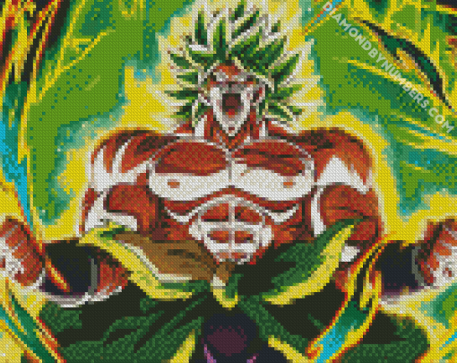 Mad Broly diamond paintings