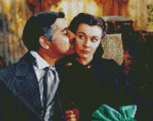 The Couple Rhett and Scarlett Diamond Painting