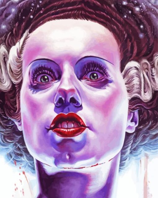 Bride of Frankenstein diamond paintings