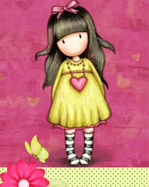 Adorable Gorjus Girl Diamond Painting