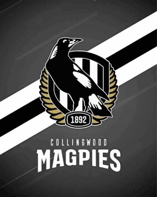 Aesthetic Collingwood Logo Diamond Pianting