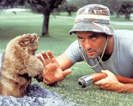 Aesthetic Bill Murray Diamond Painting