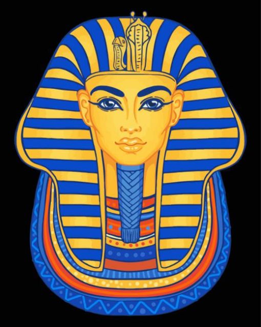 King Tutankhamun art Diamond Pianting