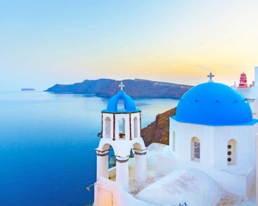 santorini-blue-temple-paint-by-number