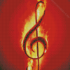 Aesthetic Treble Clef Aesthetic Treble Clef diamond paintings